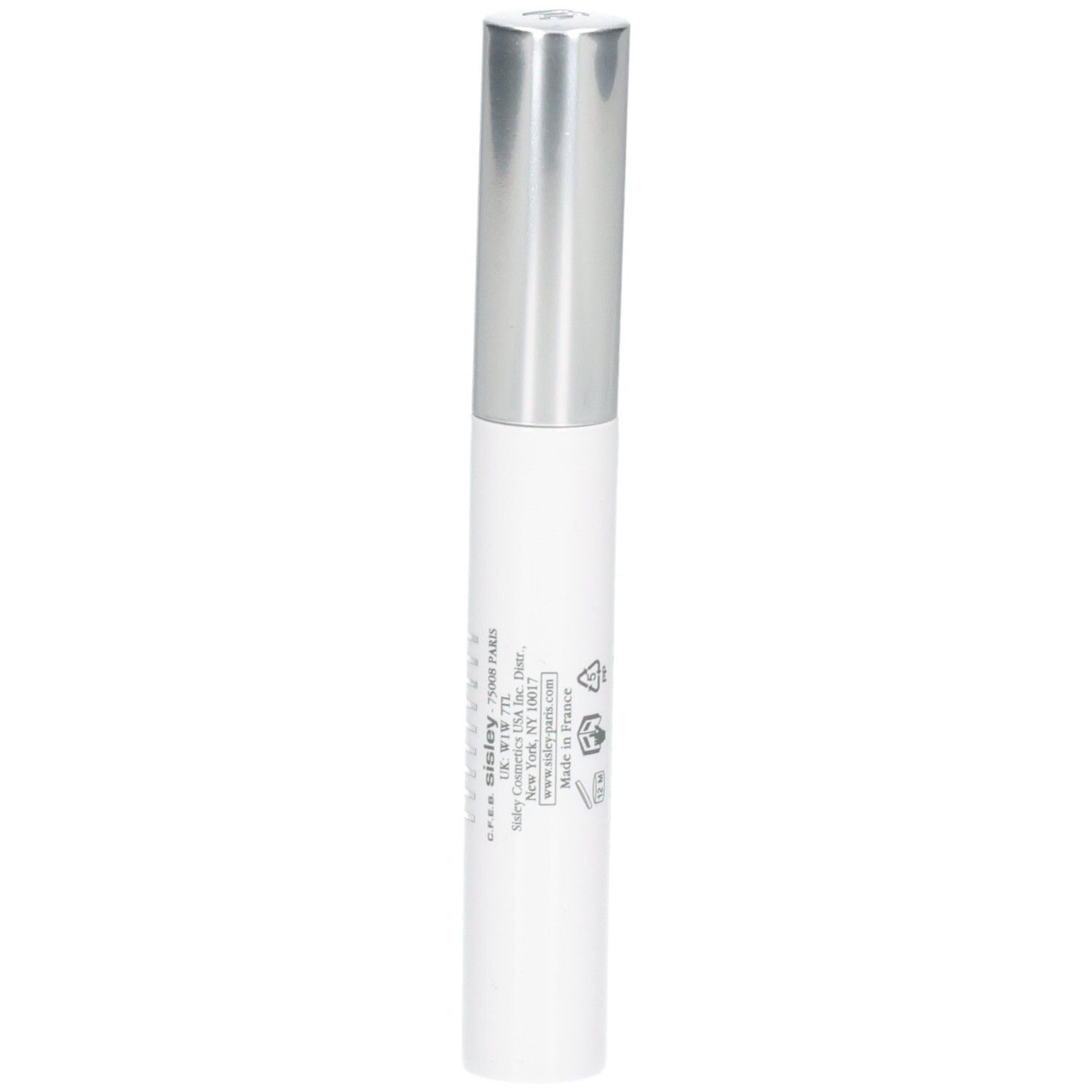 Correcteur ciblé taches Sisley Phyto-Blanc en stylo avec capuchon argenté et texte.