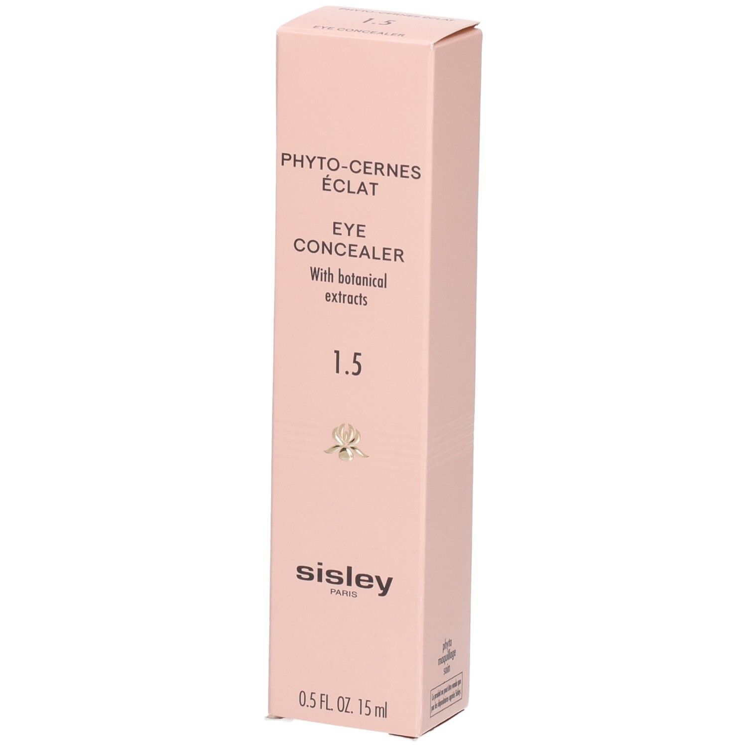 Sisley Phyto-Cernes Éclat, correcteur pour le regard, teinte 1.5, avec extraits botaniques.