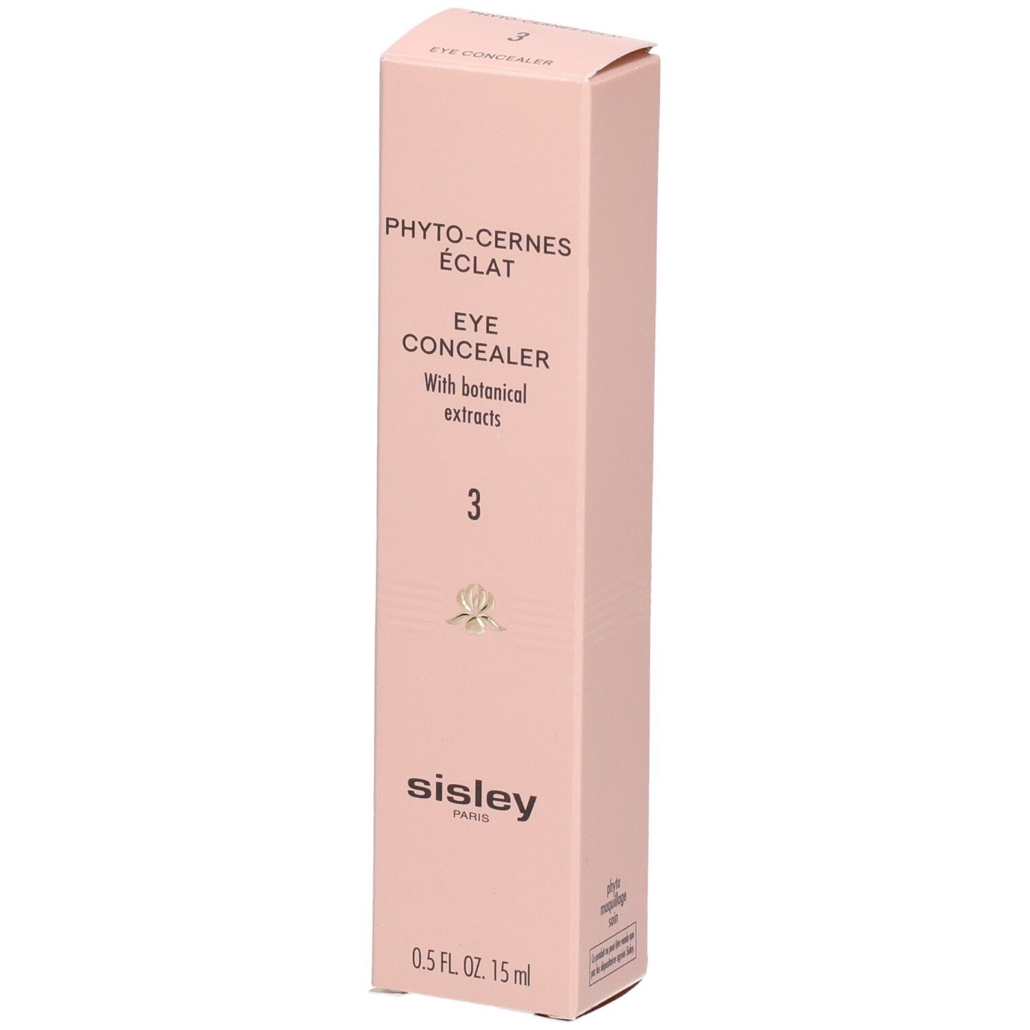 Sisley Phyto-Cernes Éclat anti-cernes, teinte 3, emballage 15 ml.