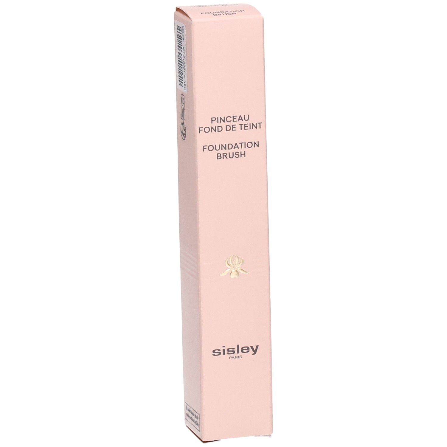 Emballage Sisley Pinceau Fond de Teint, rose, avec nom du produit.