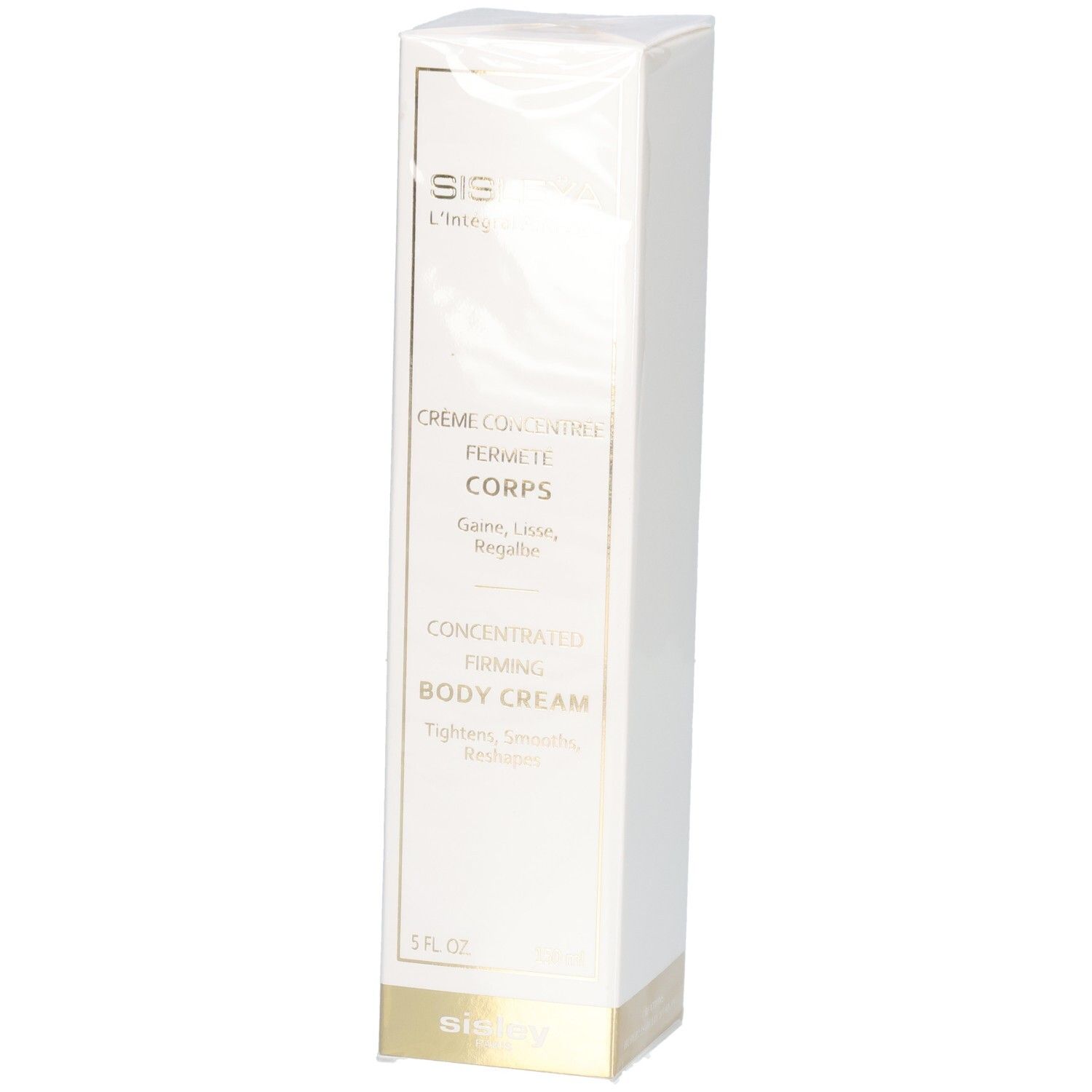 Emballage de la crème corps Sisley Sisleya L'Intégral Anti-Âge avec informations produit.