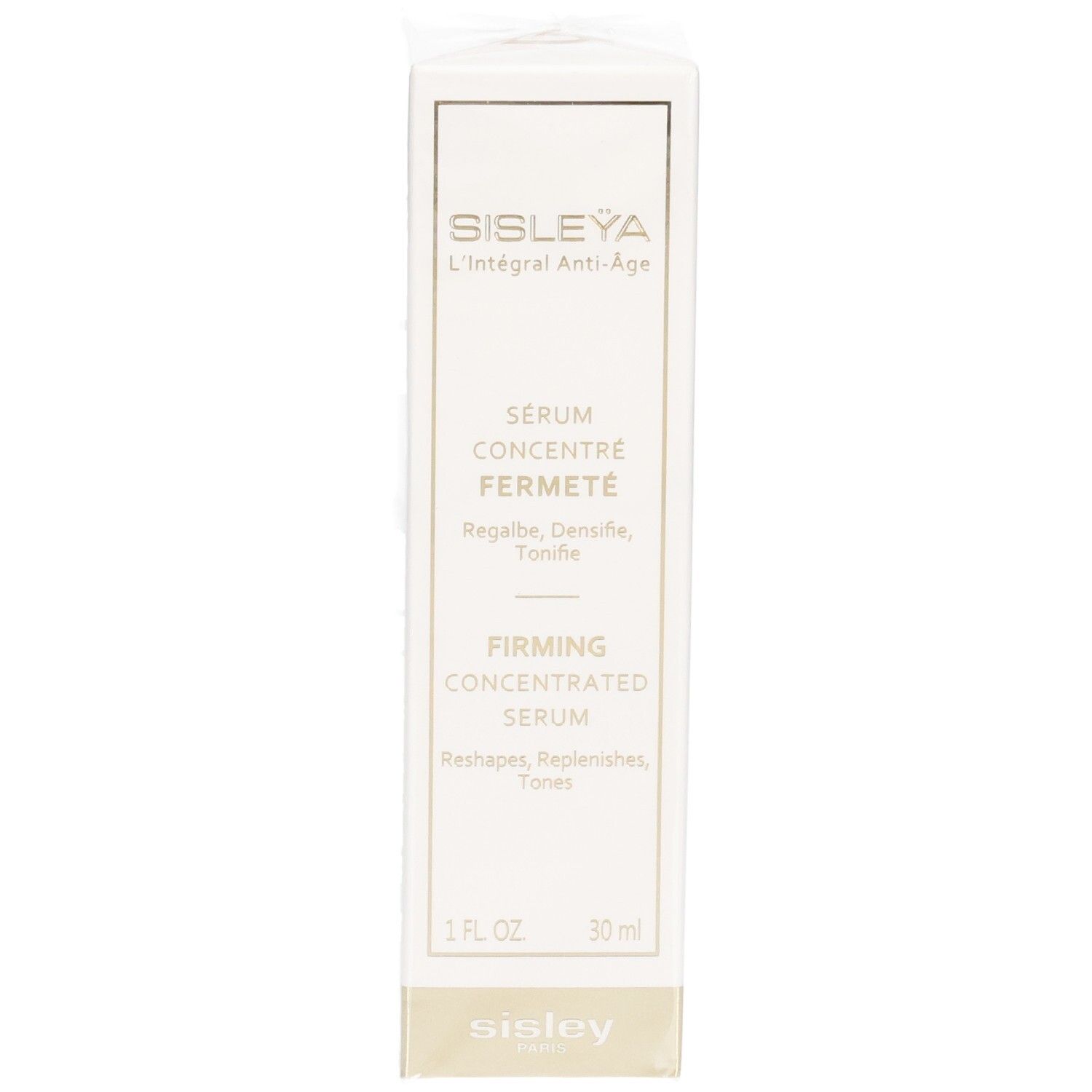 Sisley Sisleya L'Intégral Anti-Age Firming Concentrated Serum emballage, face avant.