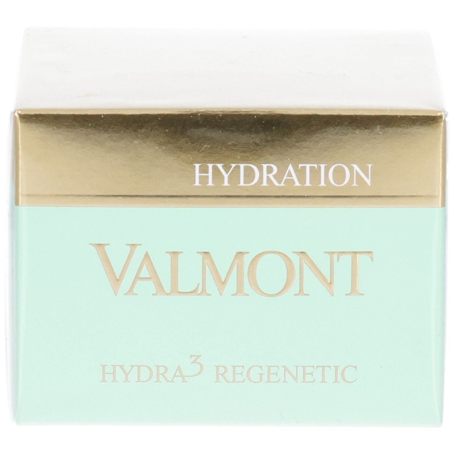 Emballage de la crème hydratante VALMONT Hydra3 Regenetic.