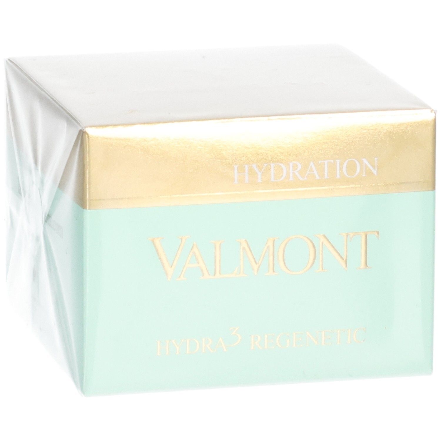 Emballage de la crème hydratante VALMONT Hydra3 Regenetic.