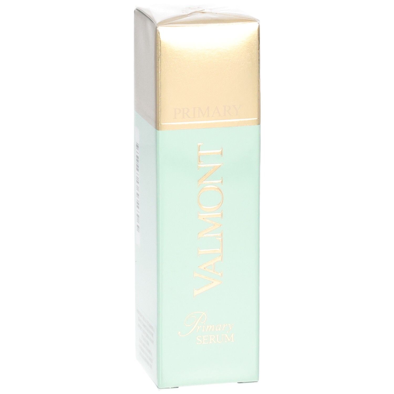 Emballage VALMONT Primary Serum, vue de face.