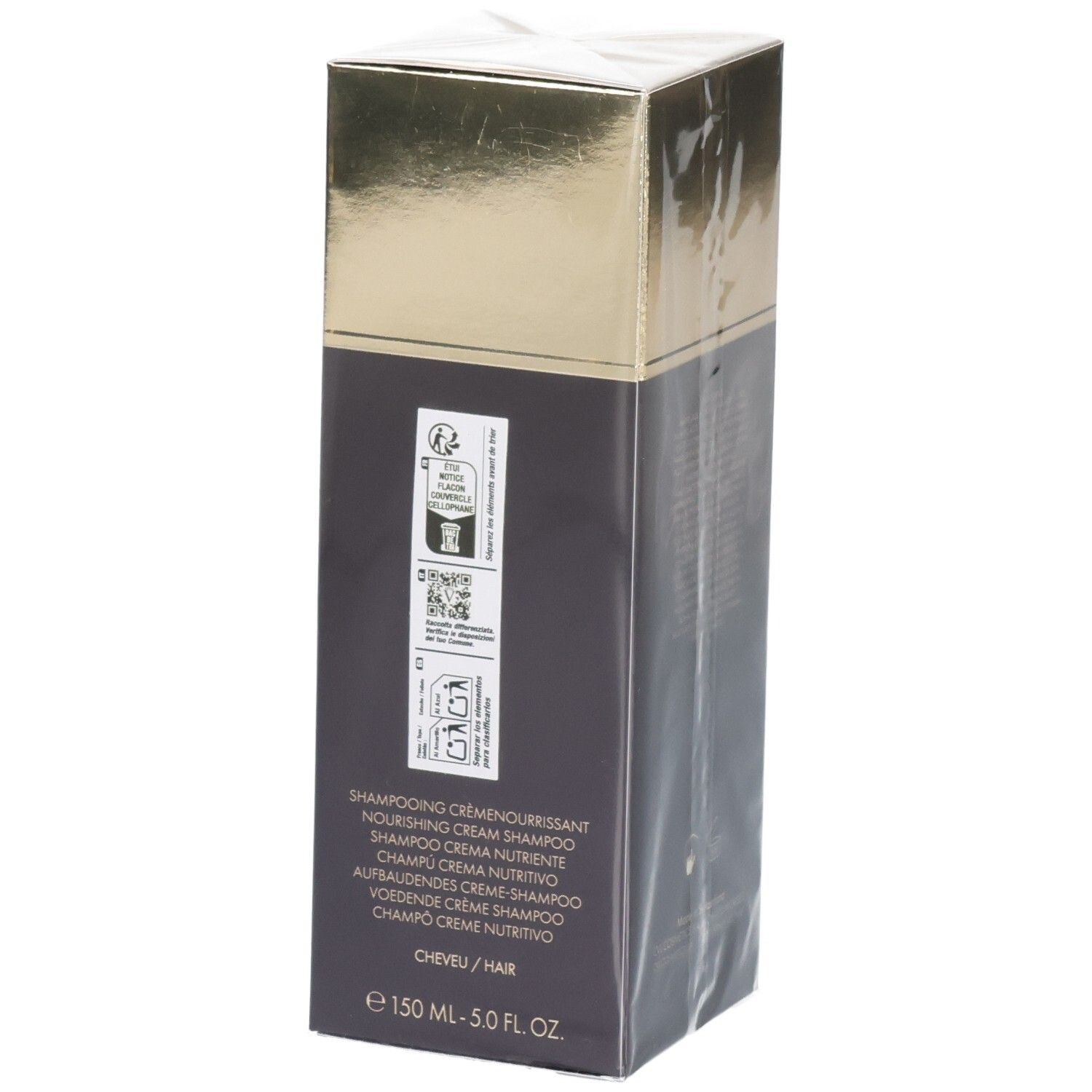 Emballage Valmont Regenerating Cleanser avec nom du produit et indication du volume.