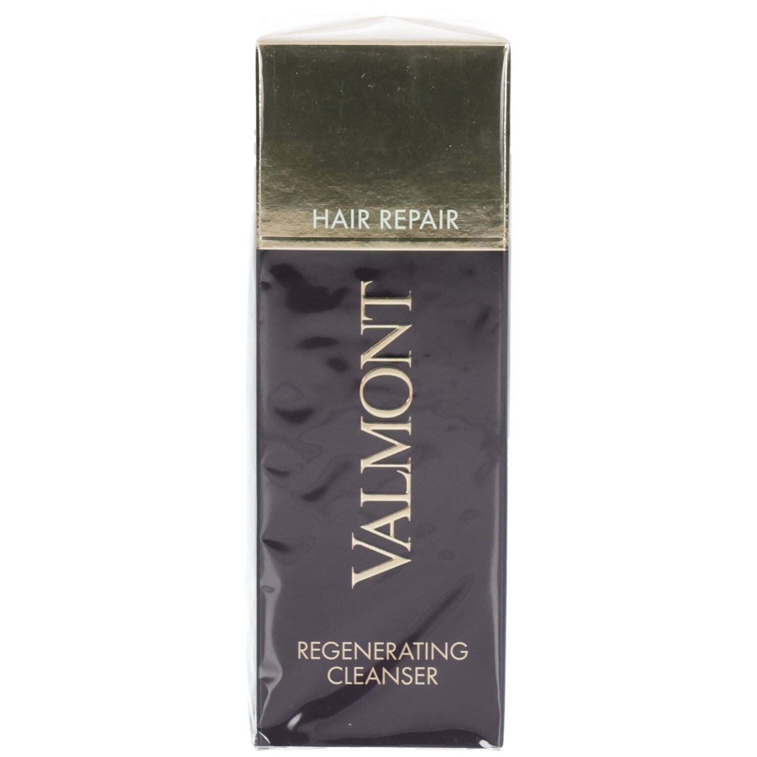 Avant de l'emballage Valmont Regenerating Cleanser avec logo et nom du produit.