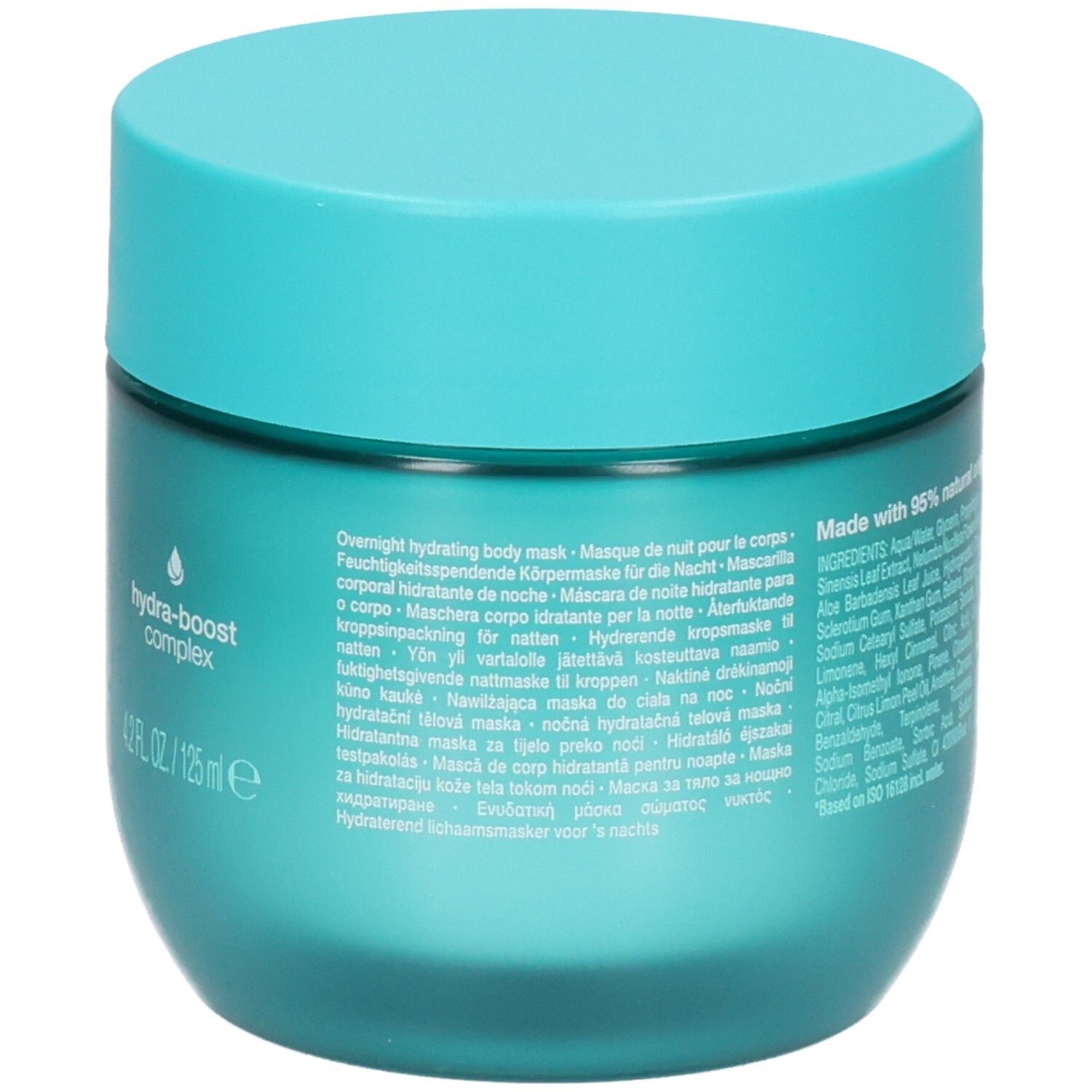 Pot RITUALS The Ritual of Karma Overnight Body Mask avec hydra-boost complex et indication 125ml.