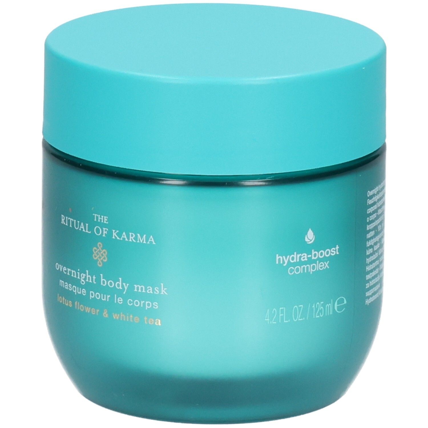 RITUALS The Ritual of Karma Overnight Body Mask, pot turquoise avec hydra-boost complex et 125ml.