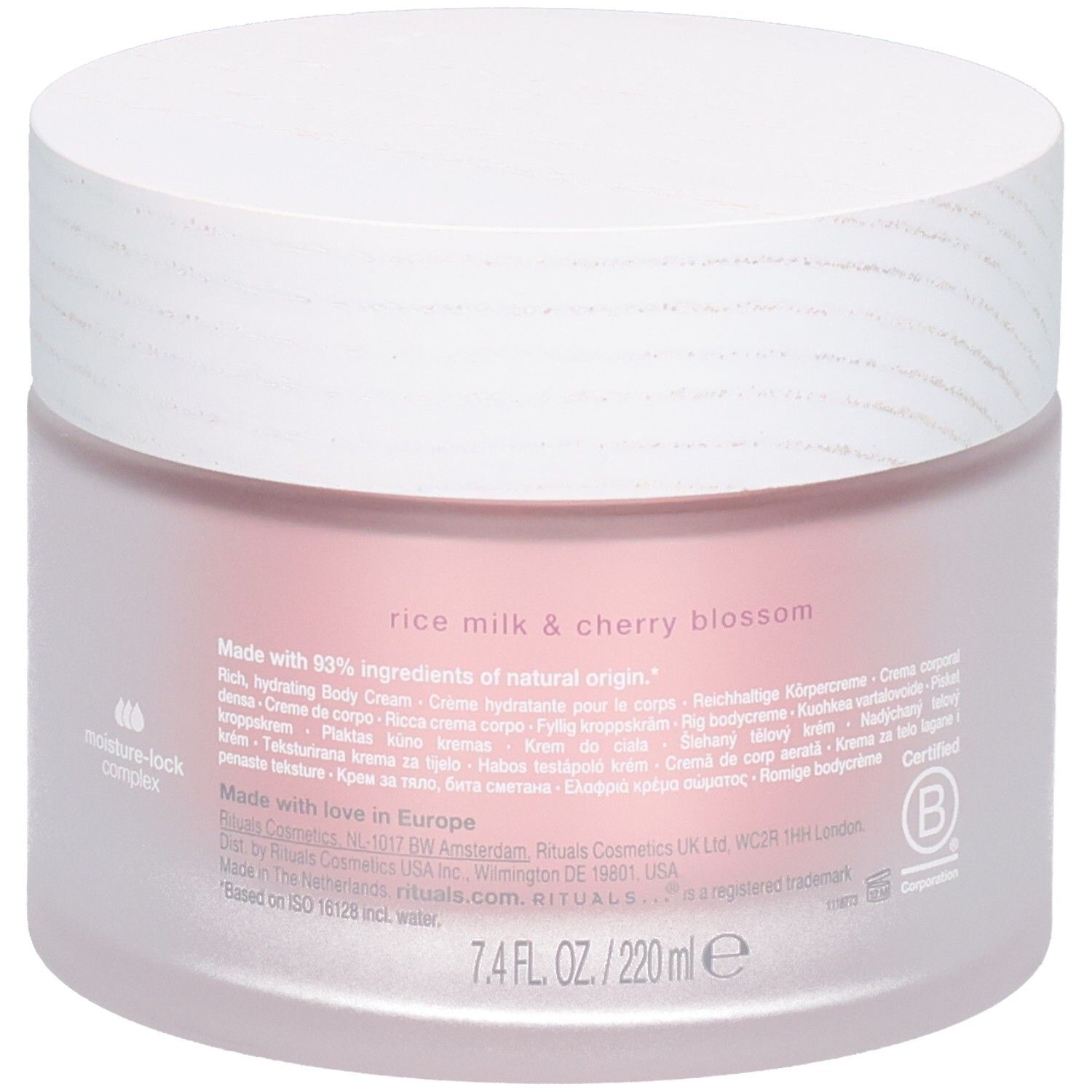RITUALS The Ritual of Sakura Crème Corps à la fleur de cerisier et lait de riz, 220ml.