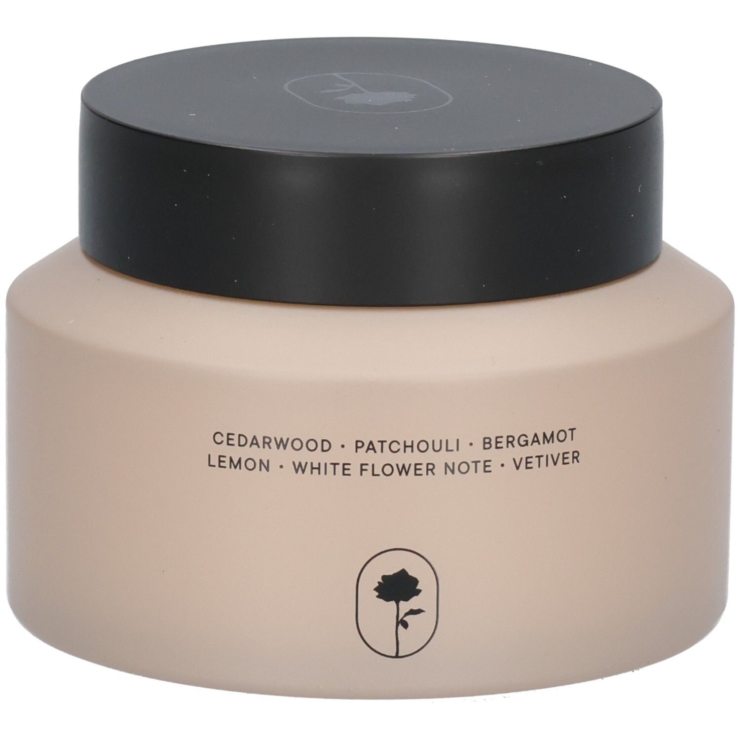 Crème Babor Soul & Body ACE en pot avec notes de parfum : cèdre, patchouli, bergamote, citron, fleur blanche, vétiver.