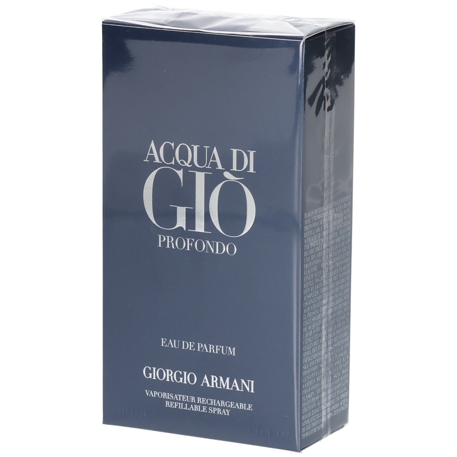 Emballage Giorgio Armani Acqua di Gio Profondo Eau de Parfum.