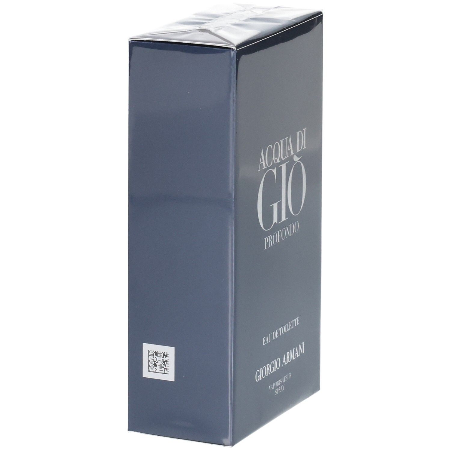 Giorgio Armani Acqua di Gio Profondo Eau de Toilette, 100ml, dos avec code-barres.