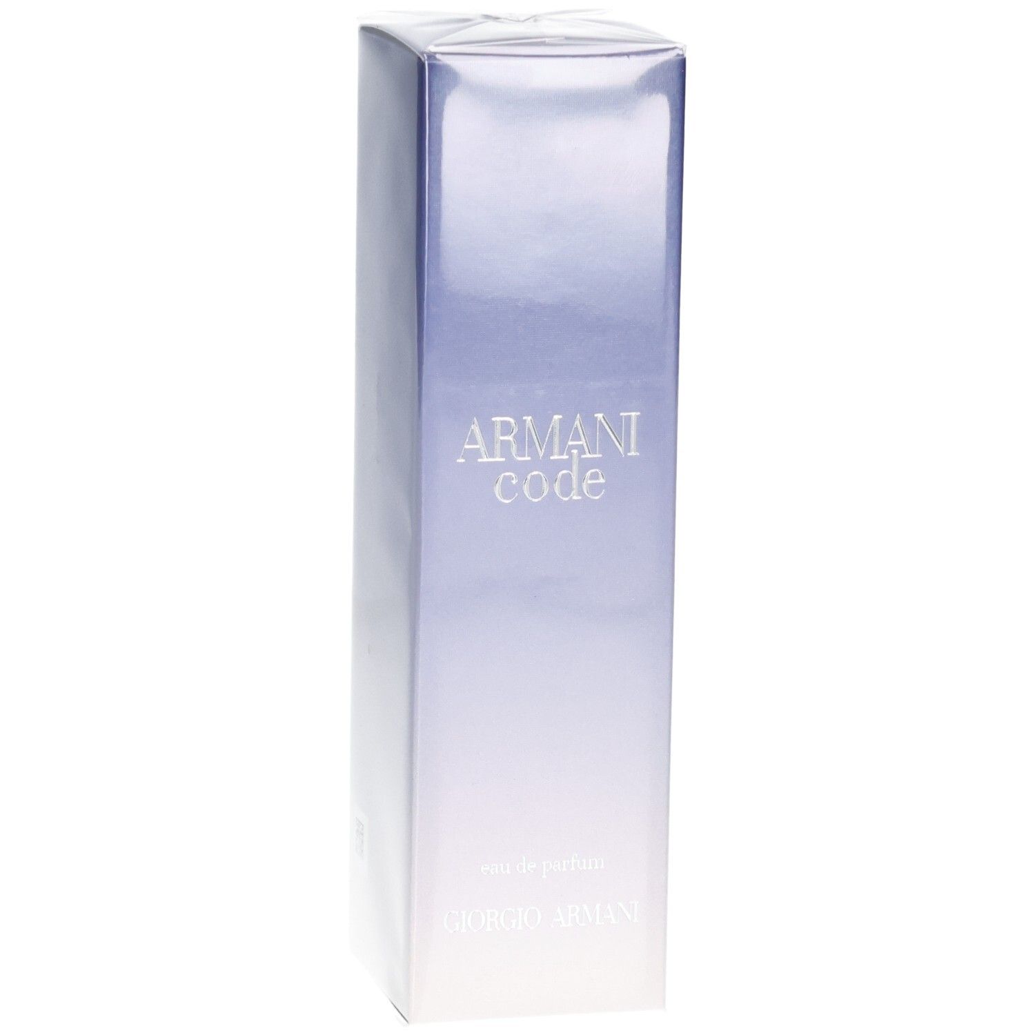 Boîte d'Armani Code Eau de Parfum.