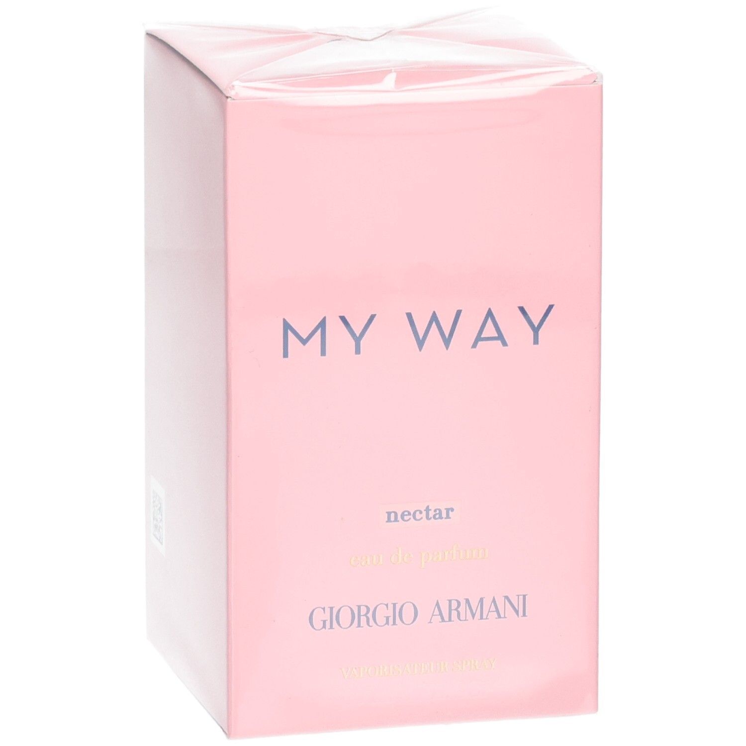 Boîte de Giorgio Armani My Way Nectar Eau de Parfum rose.