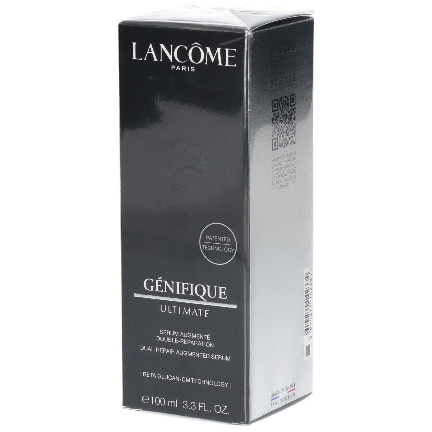 Boîte Lancôme Génifique Ultimate Sérum, 100ml.