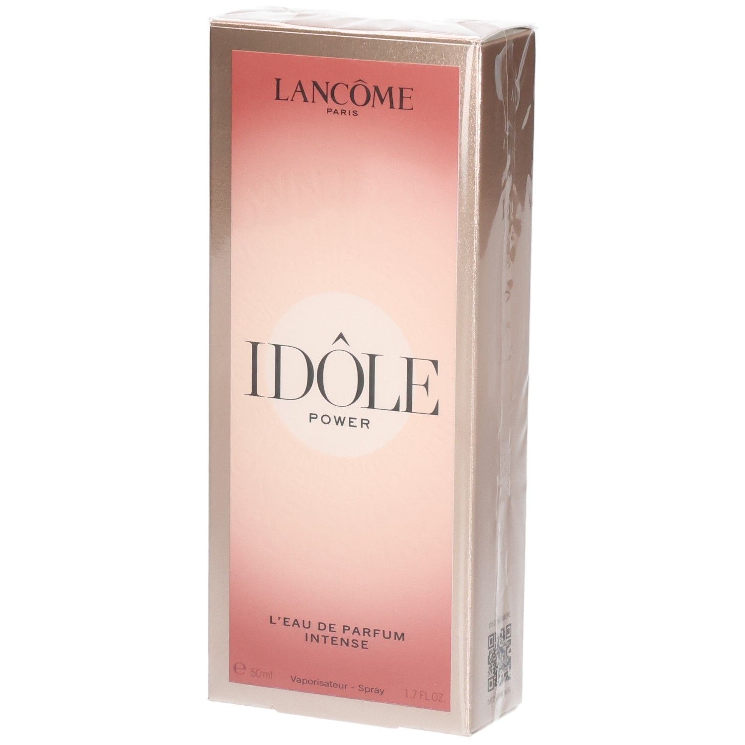 Emballage Lancôme Idôle Power Eau de Parfum Intense.