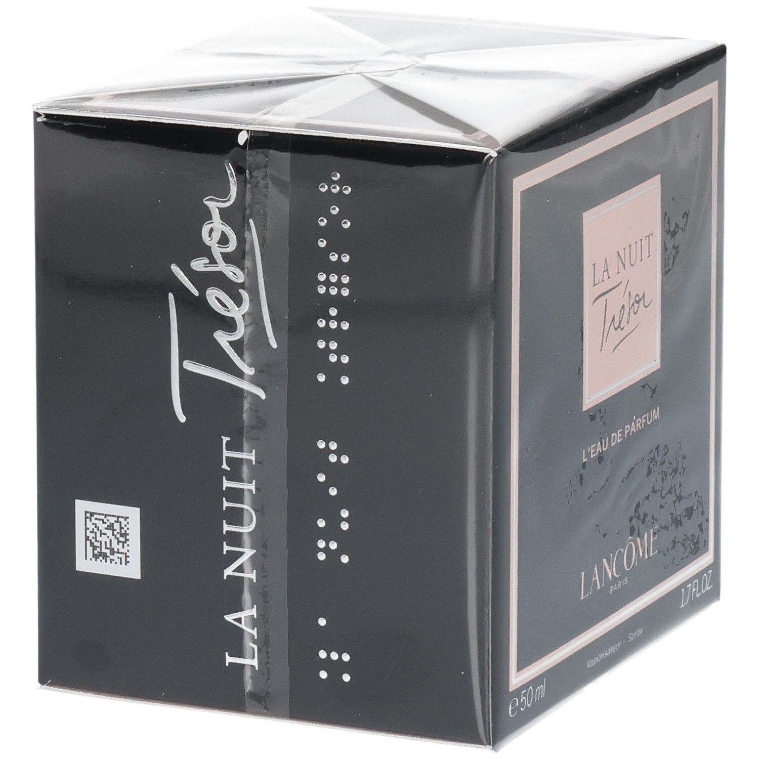 Lancôme La Nuit Trésor L'Eau de Parfum emballage avec Braille.