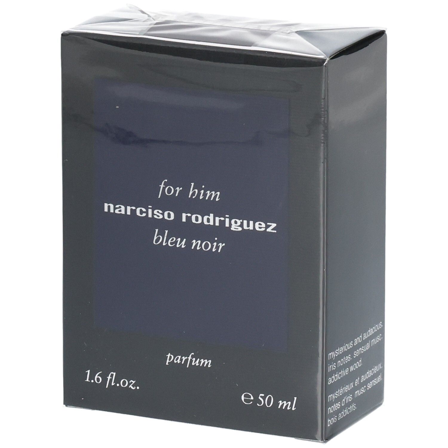 Narciso Rodriguez Bleu Noir Parfum pour lui, 50 ml.