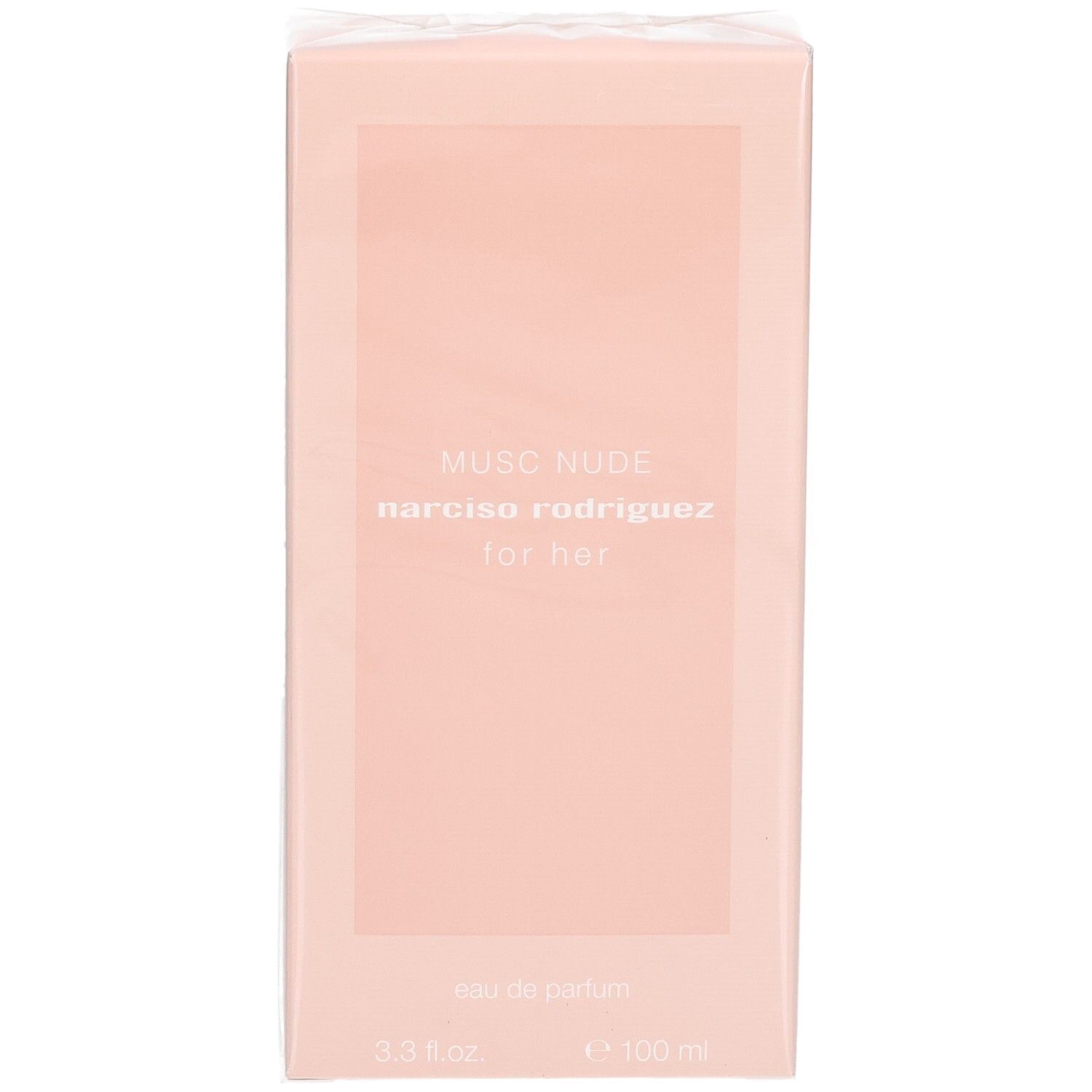 Boîte de Narciso Rodriguez For Her Eau de Parfum Musc Nude, 100 ml.