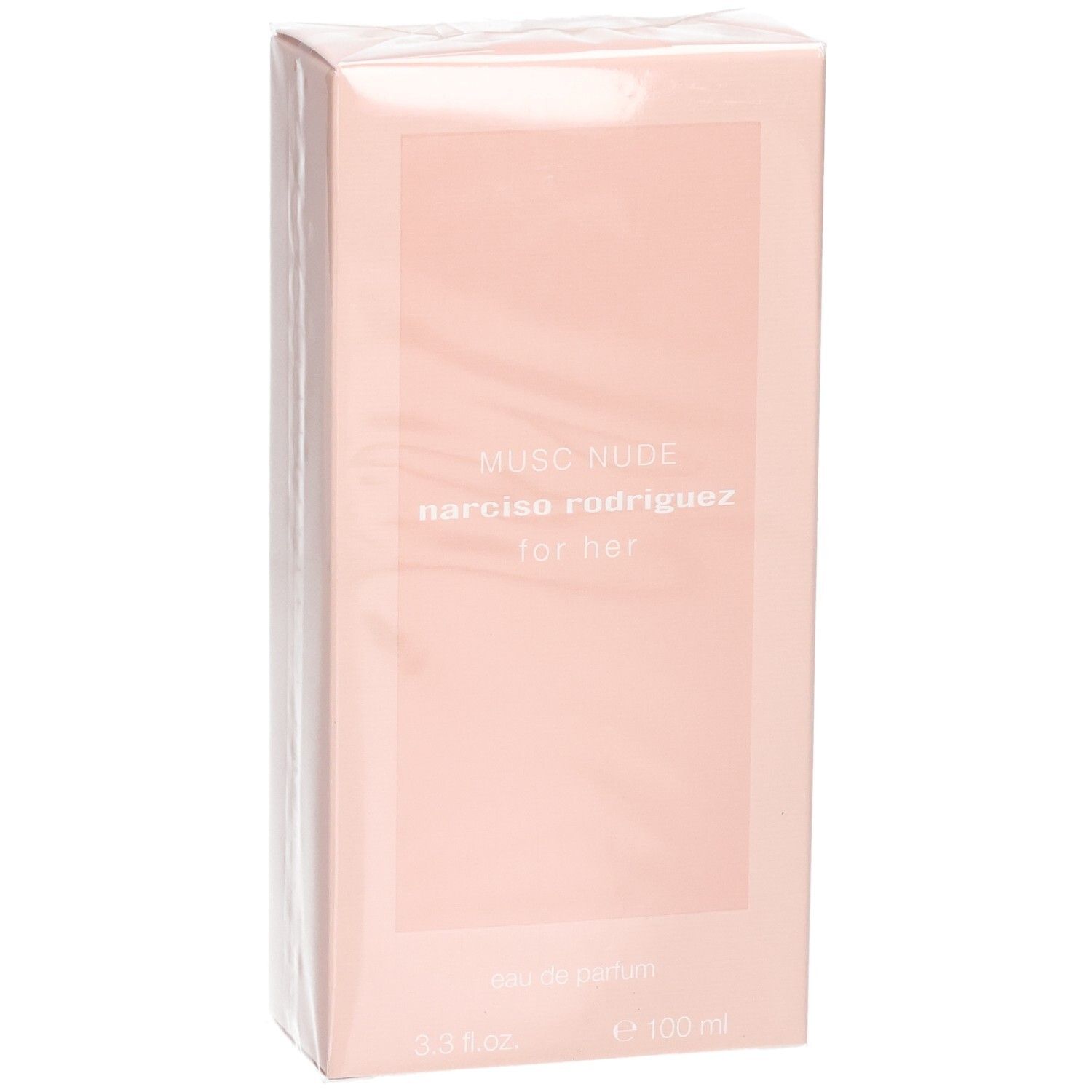 Boîte de Narciso Rodriguez For Her Eau de Parfum Musc Nude, 100 ml.