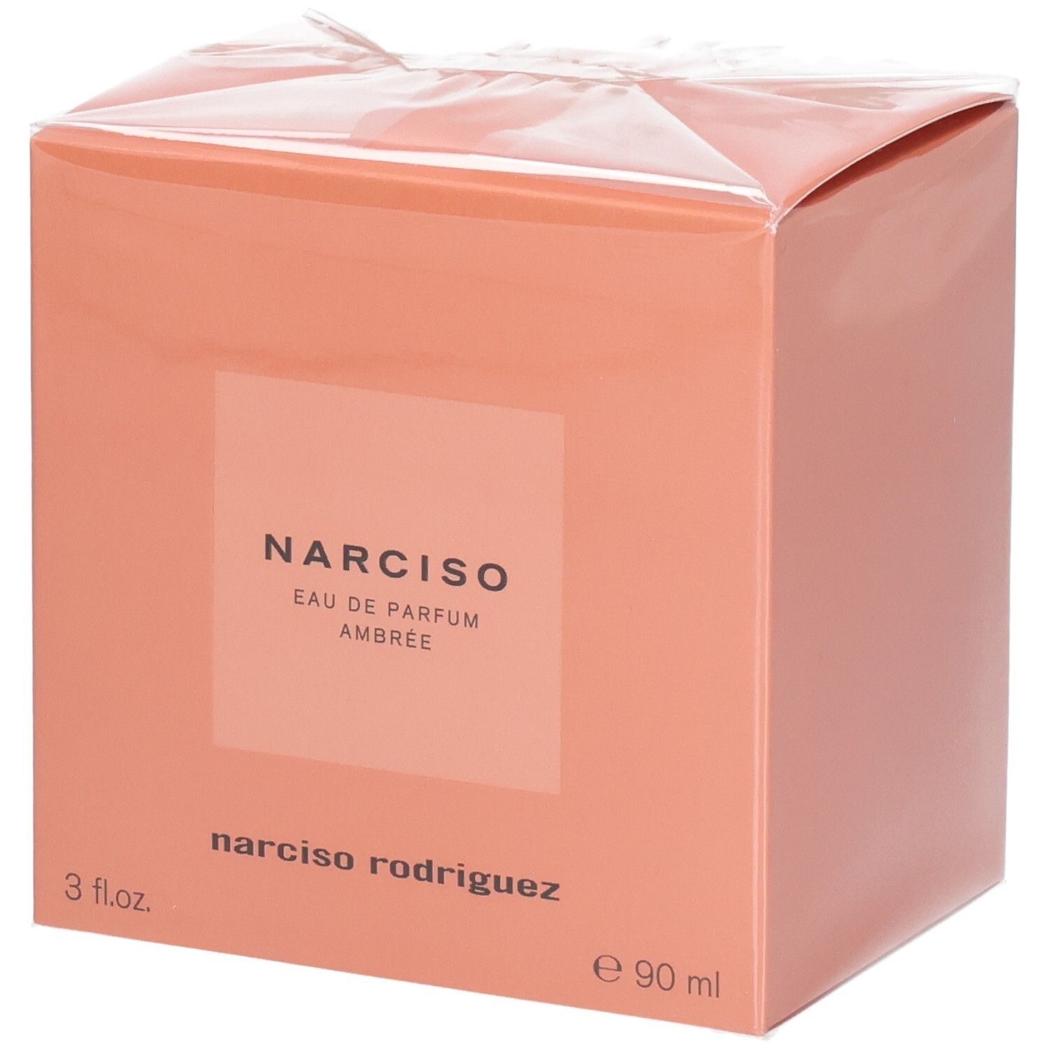 Boîte de Narciso Eau de Parfum Ambrée, 90 ml.