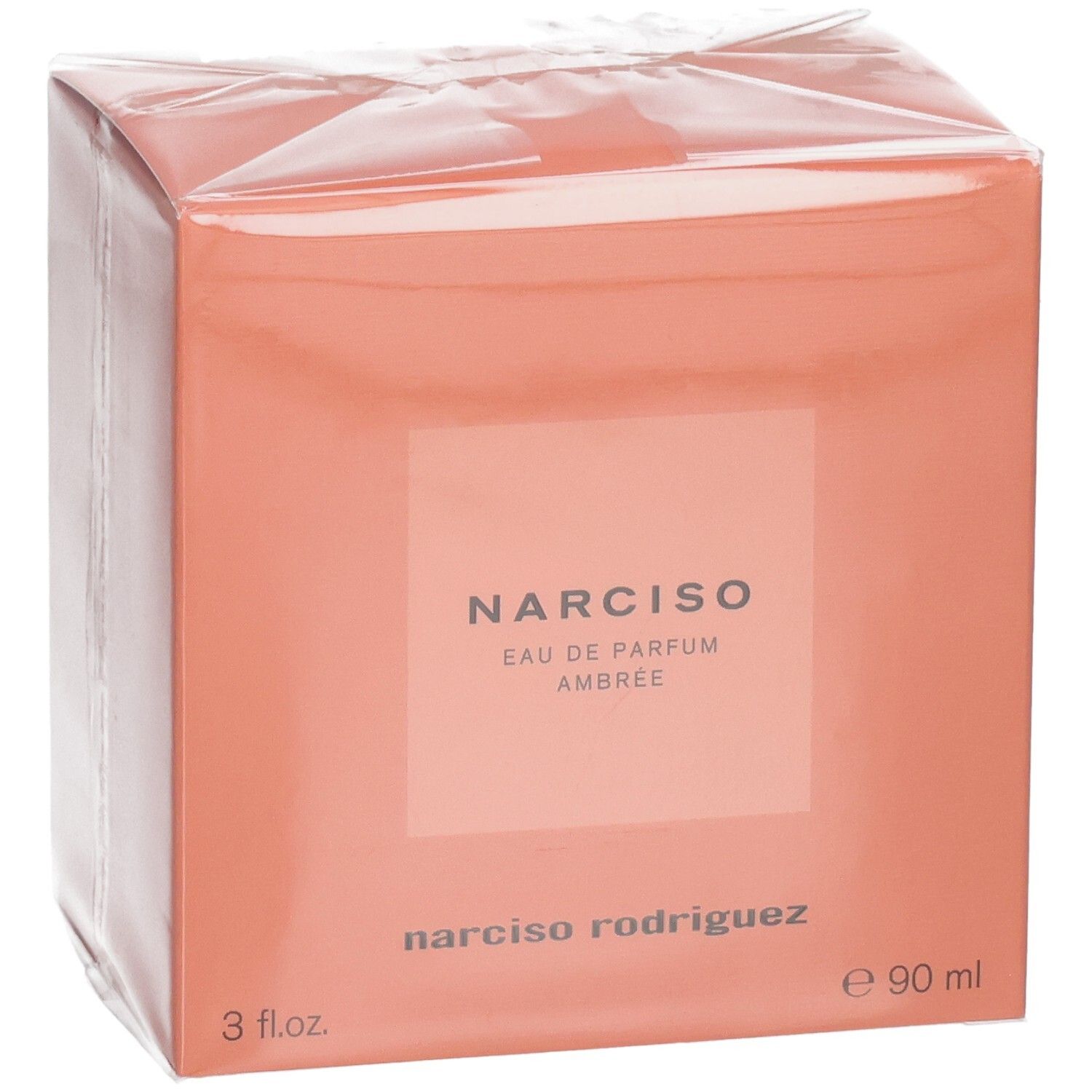 Boîte de Narciso Eau de Parfum Ambrée, 90 ml.