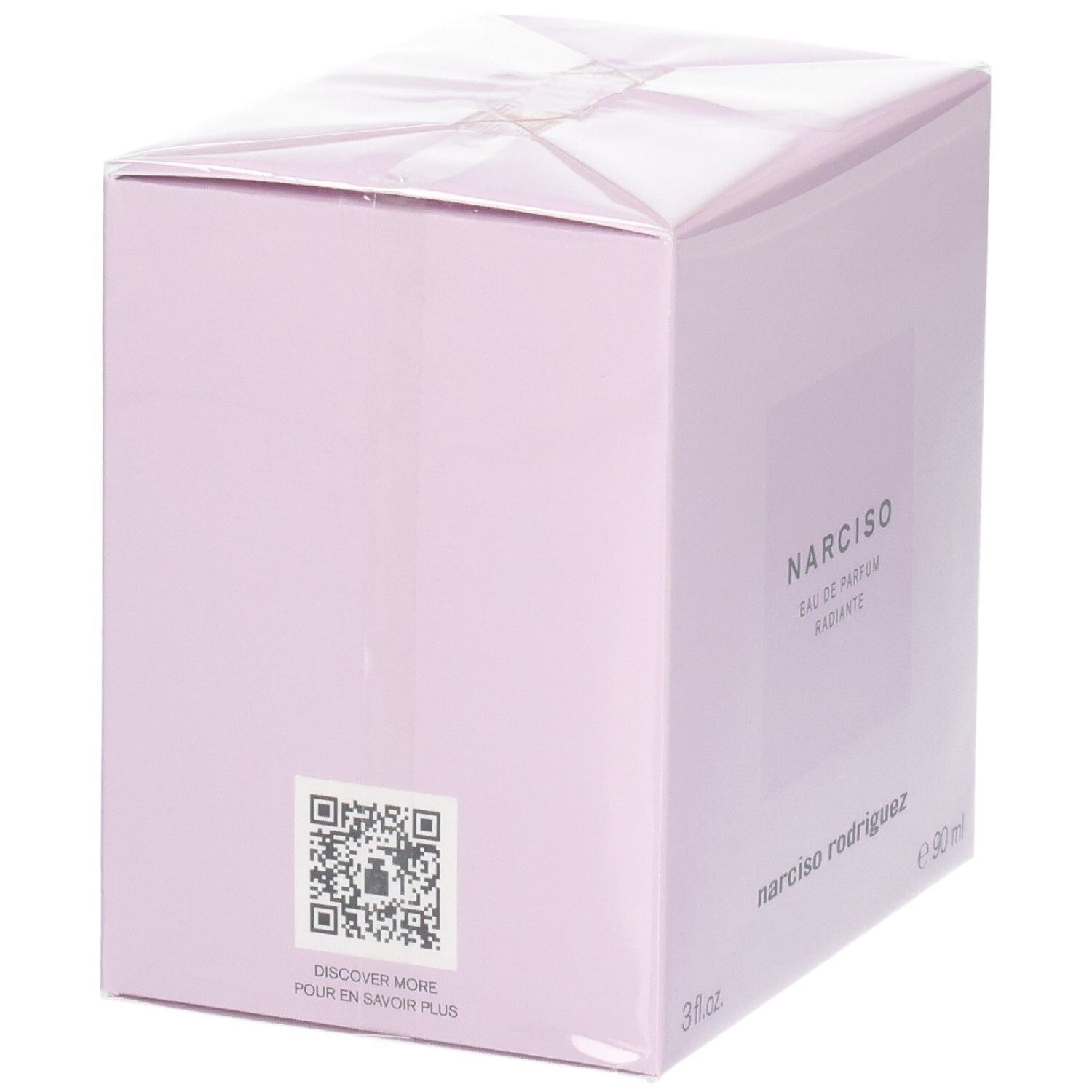 NARCISO Eau de Parfum Radiant de Narciso Rodriguez dans une boîte rose, 30ml.