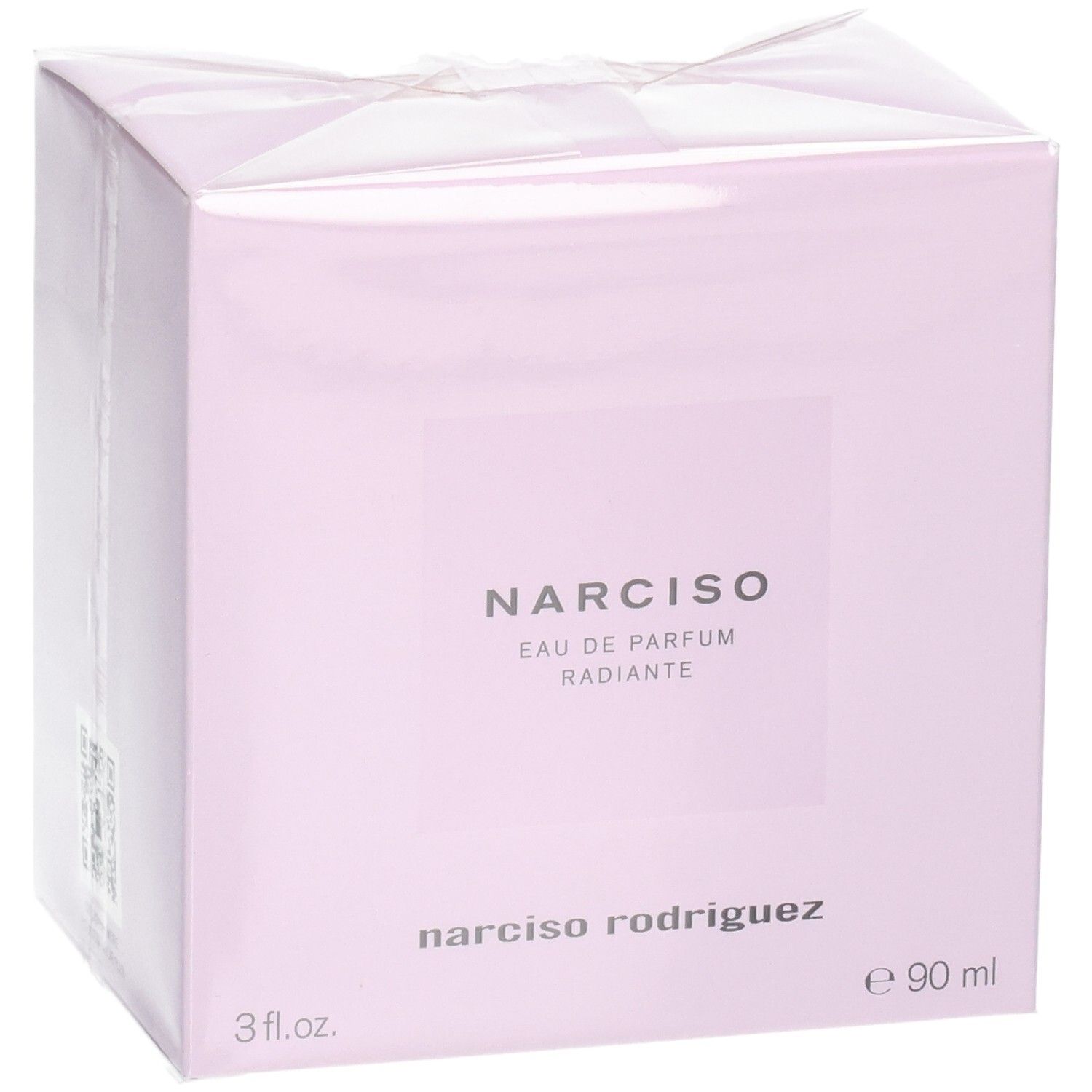 Boîte de Narciso Eau de Parfum Radiante, 90 ml.