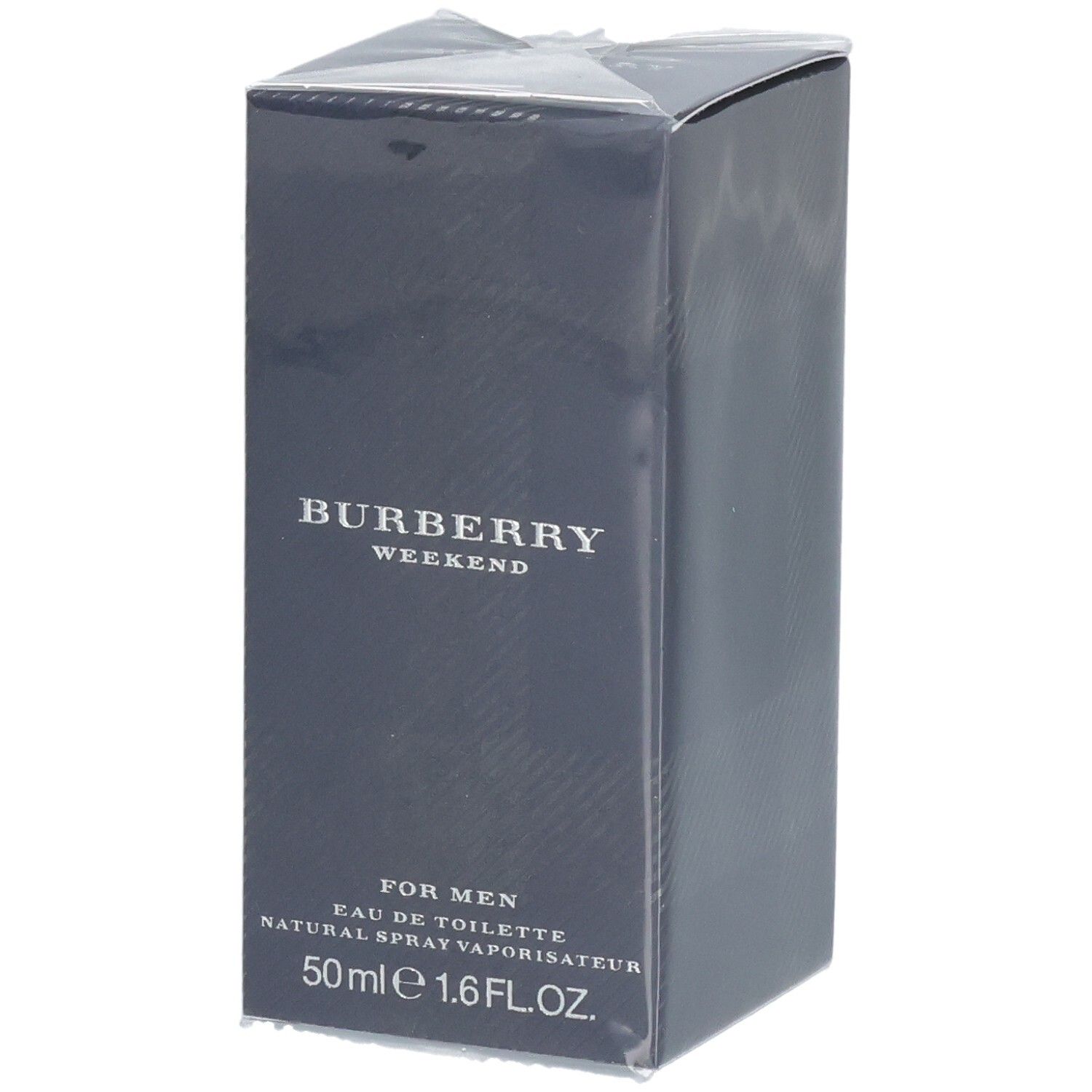 Emballage du Burberry Weekend Eau de Toilette pour homme, 50ml.