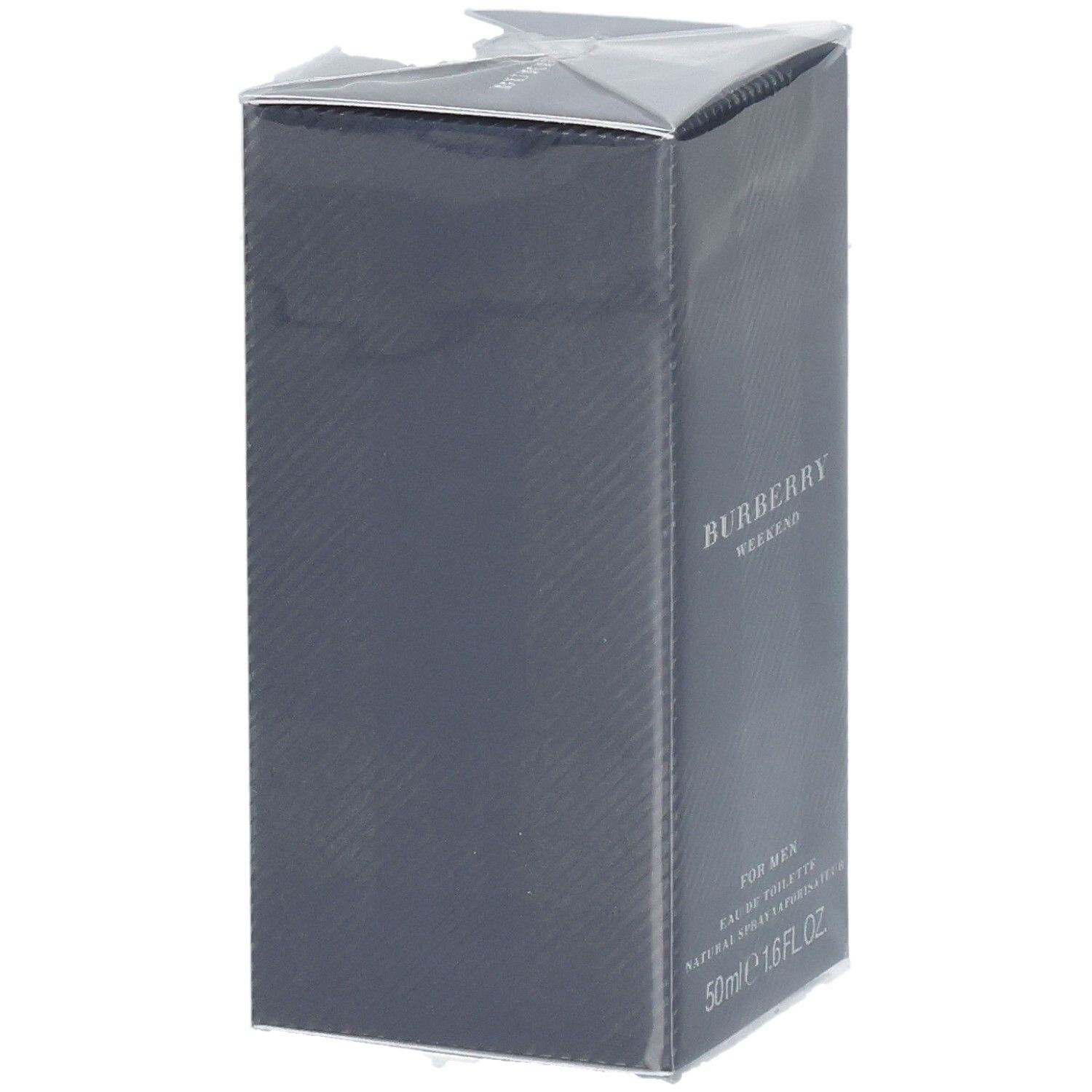 Emballage du Burberry Weekend Eau de Toilette pour homme, 50ml.