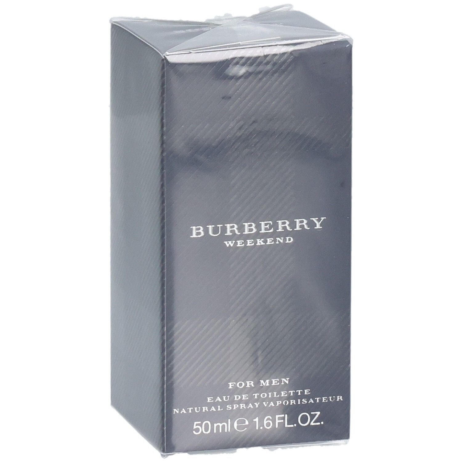 Emballage du Burberry Weekend Eau de Toilette pour homme, 50ml.