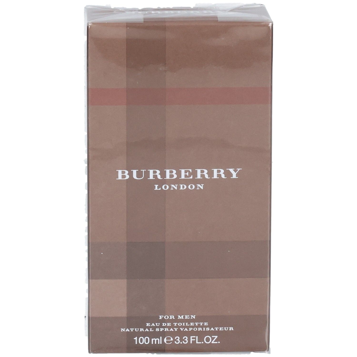 Emballage de Burberry London for Men Eau de Toilette, face avant.