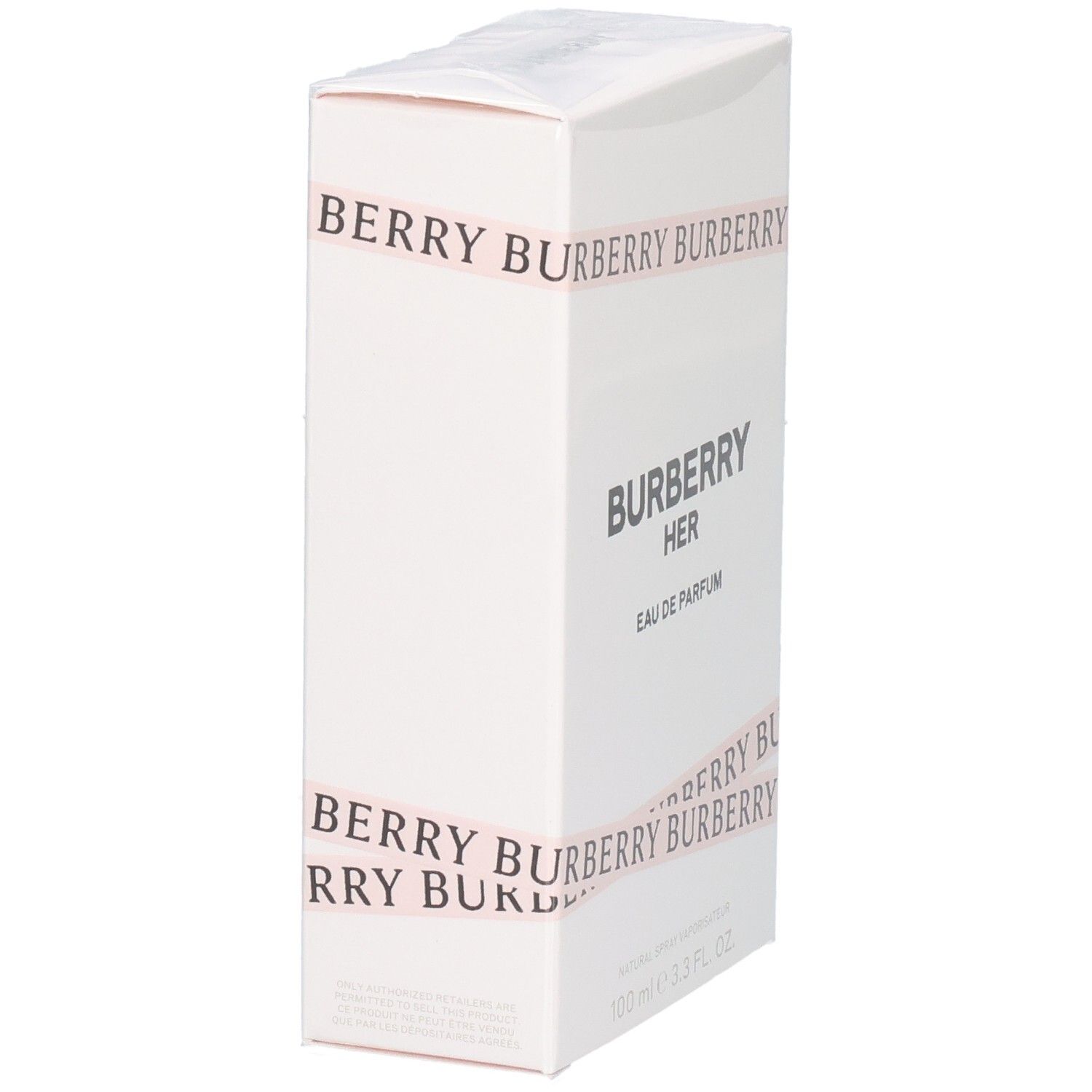 Emballage de Burberry Her Eau de Parfum, 100 ml.