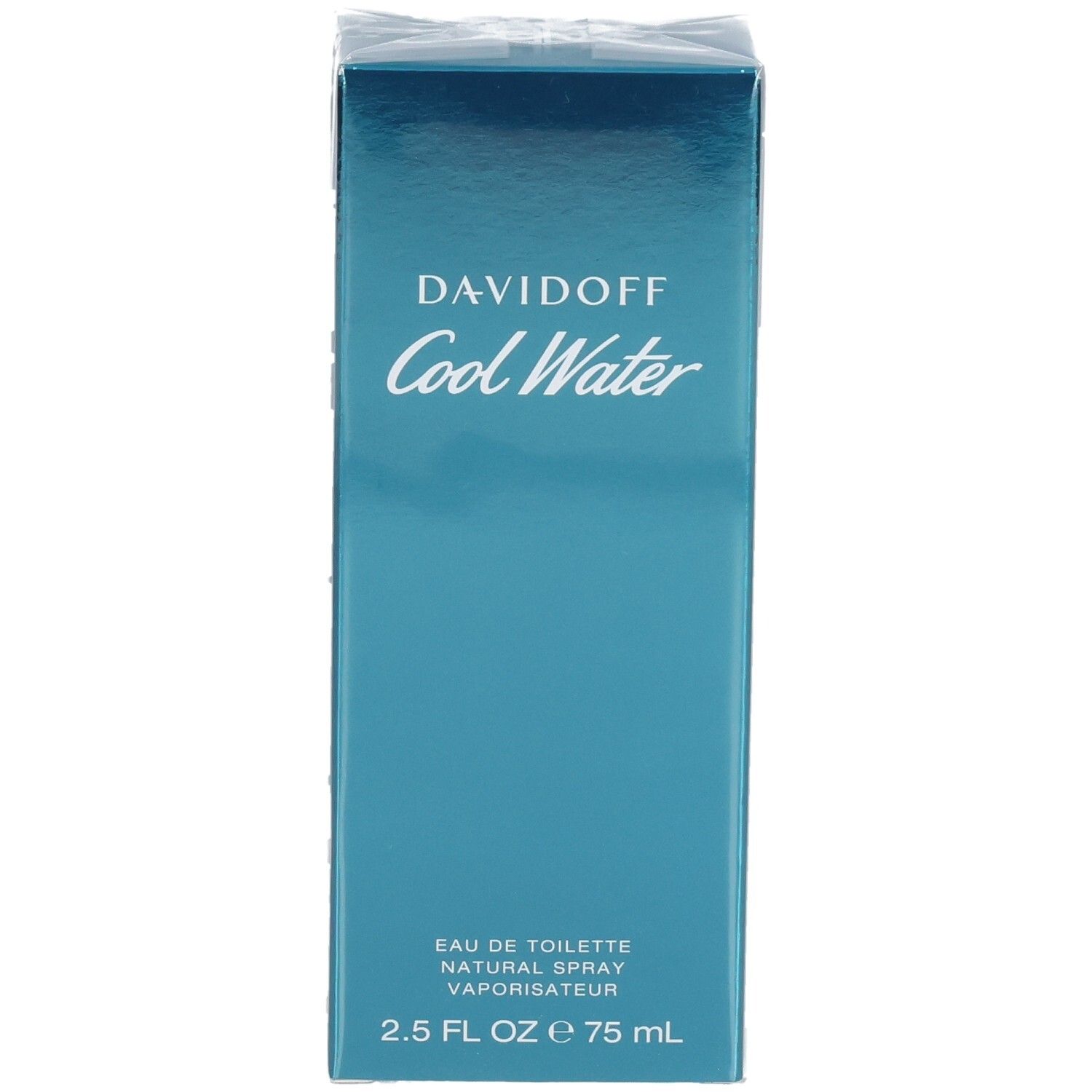 Emballage Davidoff Cool Water Eau de Toilette, face avant.