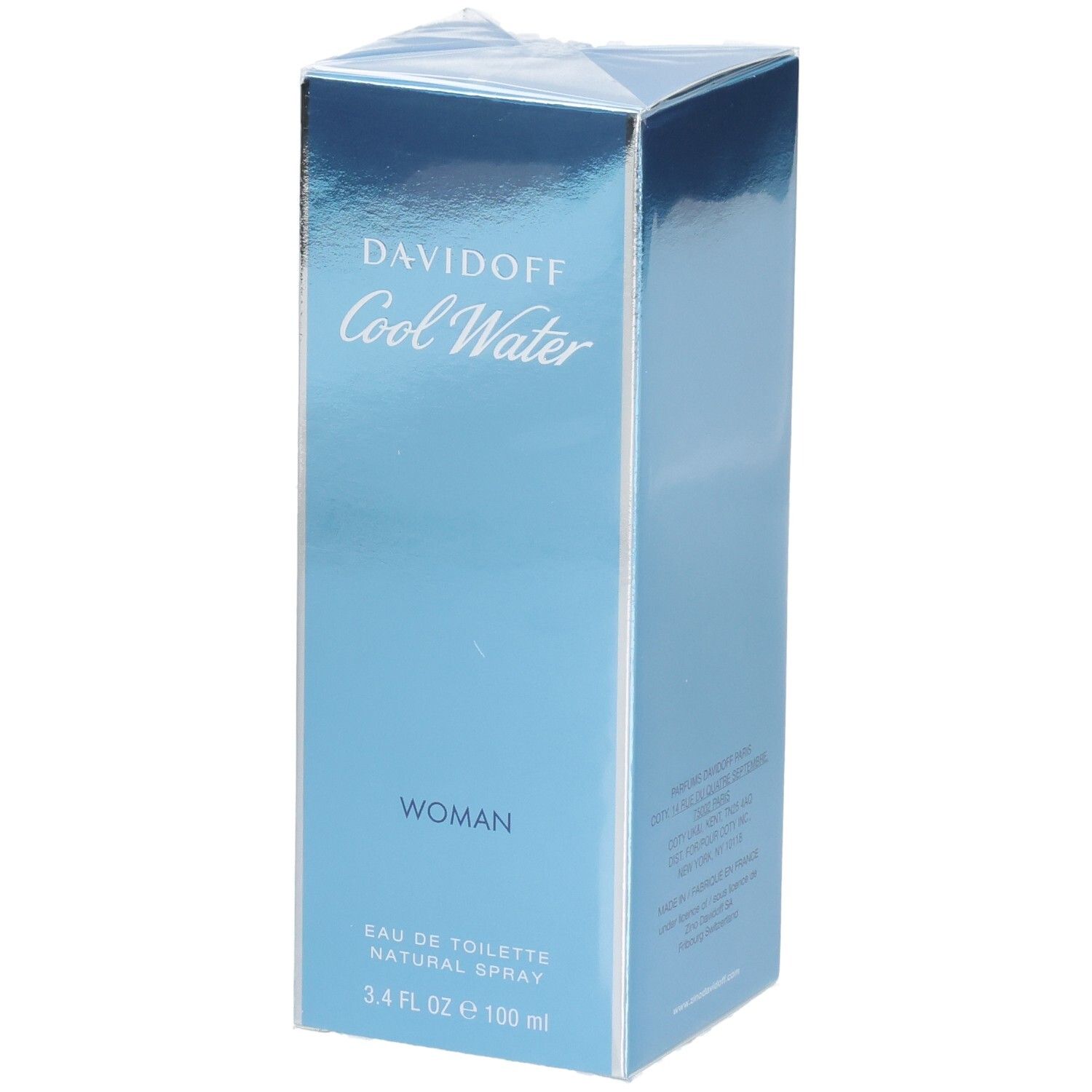 Davidoff Cool Water Woman Eau de Toilette, 100 ml.