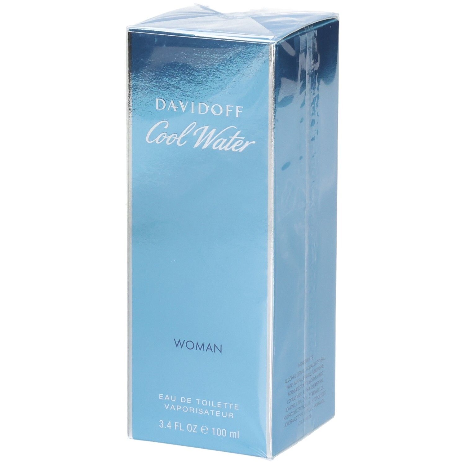 Davidoff Cool Water Woman Eau de Toilette Natural Spray, 100 ml.