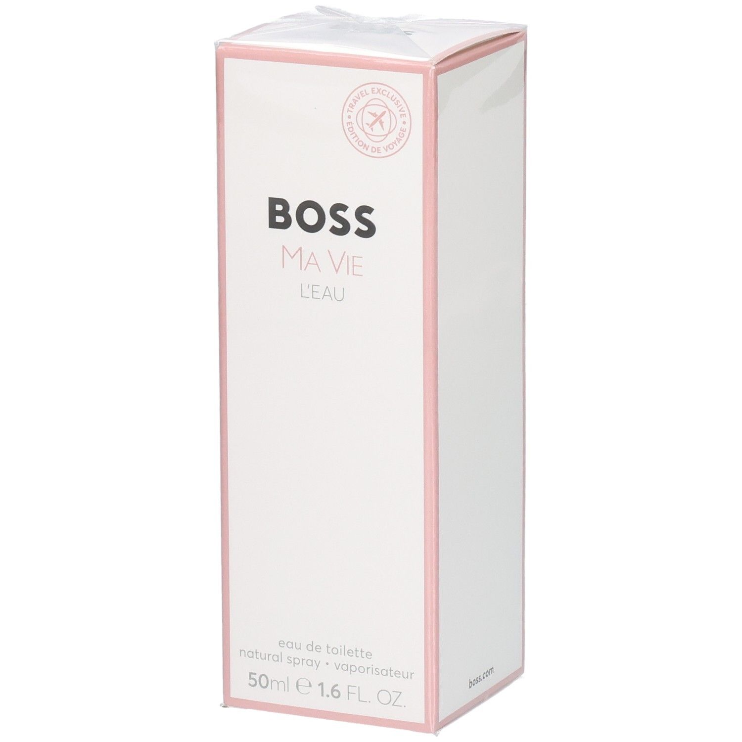 Emballage de Boss Ma Vie L'eau Eau de Toilette, 50ml.