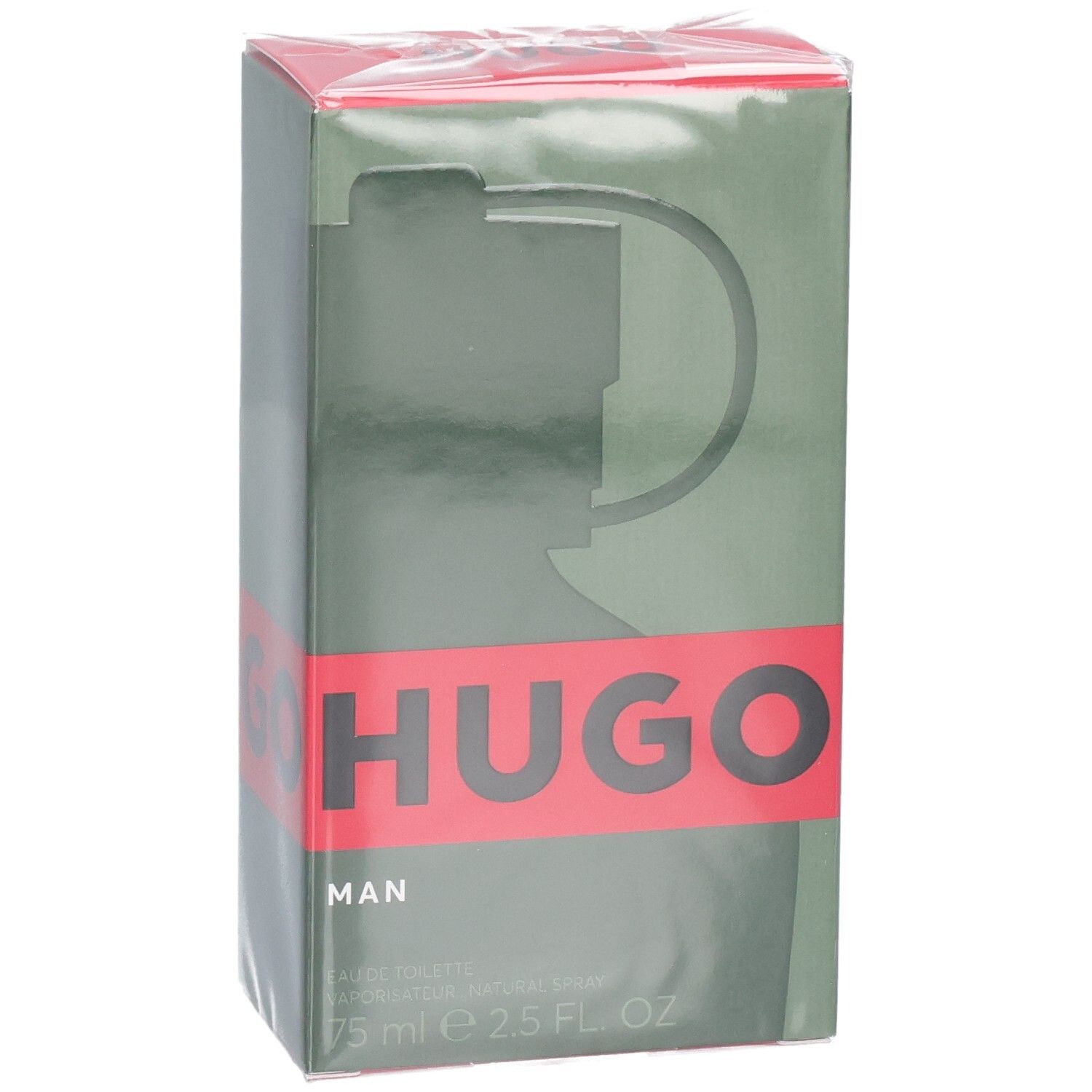 Boîte Hugo Boss Man Eau de Toilette, 75 ml.