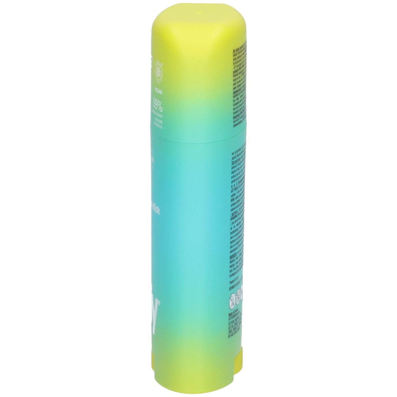 ATTITUDE Stick écran solaire minéral FPS 50+, sans parfum, 60g. Vue latérale.