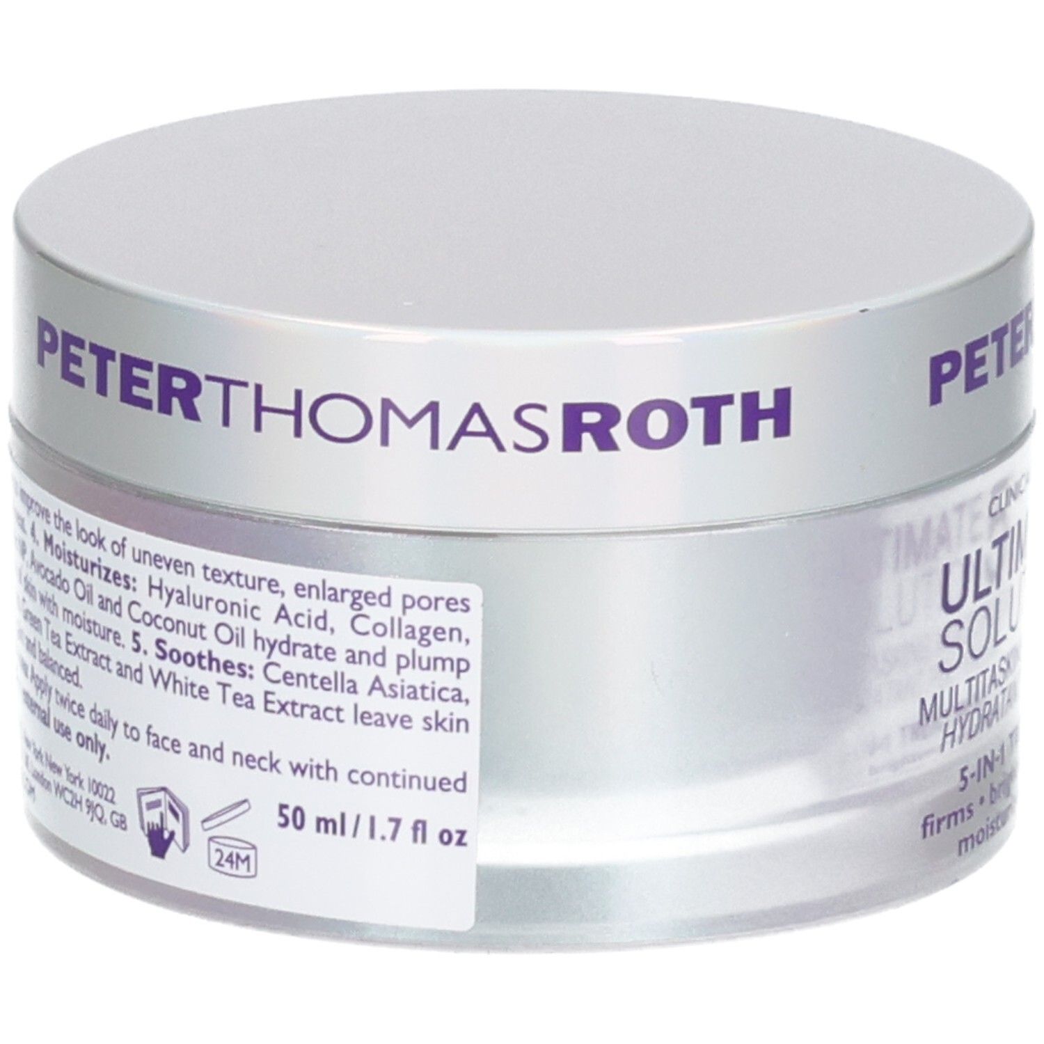 Pot Peter Thomas Roth de 50ml de crème hydratante anti-âge.