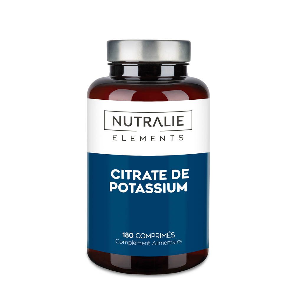 Bouteille Nutralie Citrate de Potassium, 180 Comprimés.