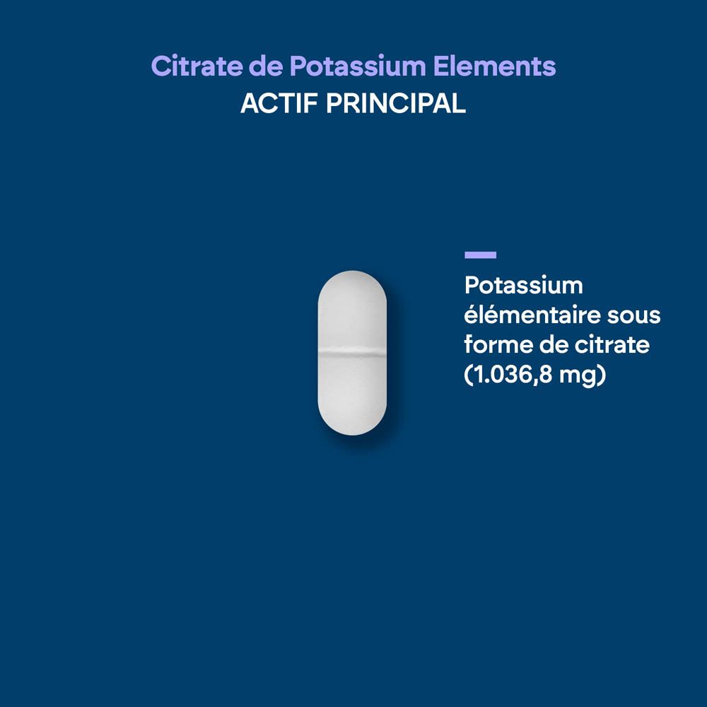 Bouteille Nutralie Citrate de Potassium, 180 Comprimés.