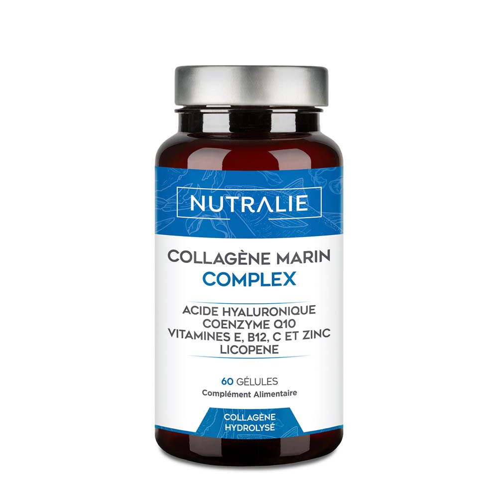 Nutralie Collagène Marin Complex Gélules, 60 pièces.