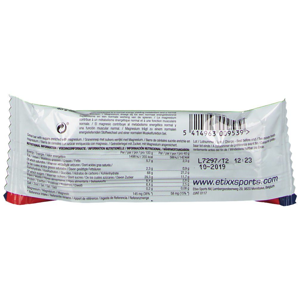 etixx Energy Sport Barre Chocolade