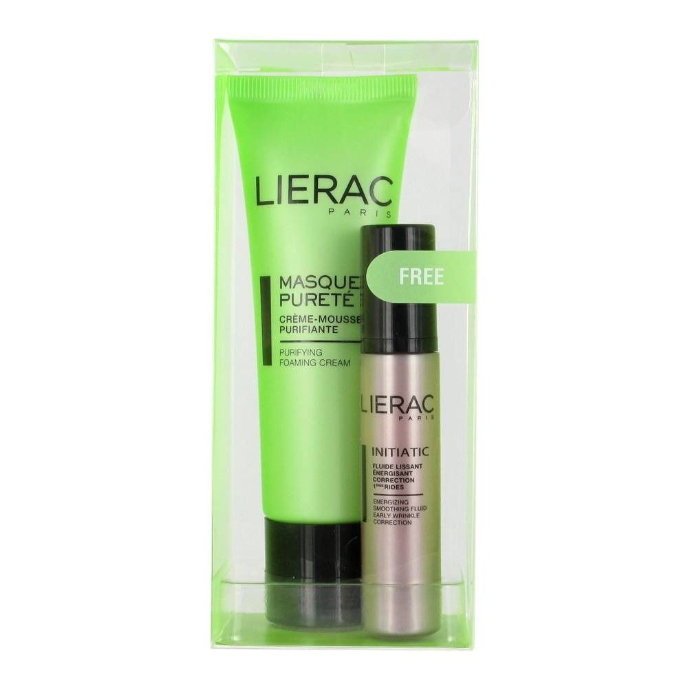 LIERAC Masque pureté + Initiatic Fluide lissant énergisant