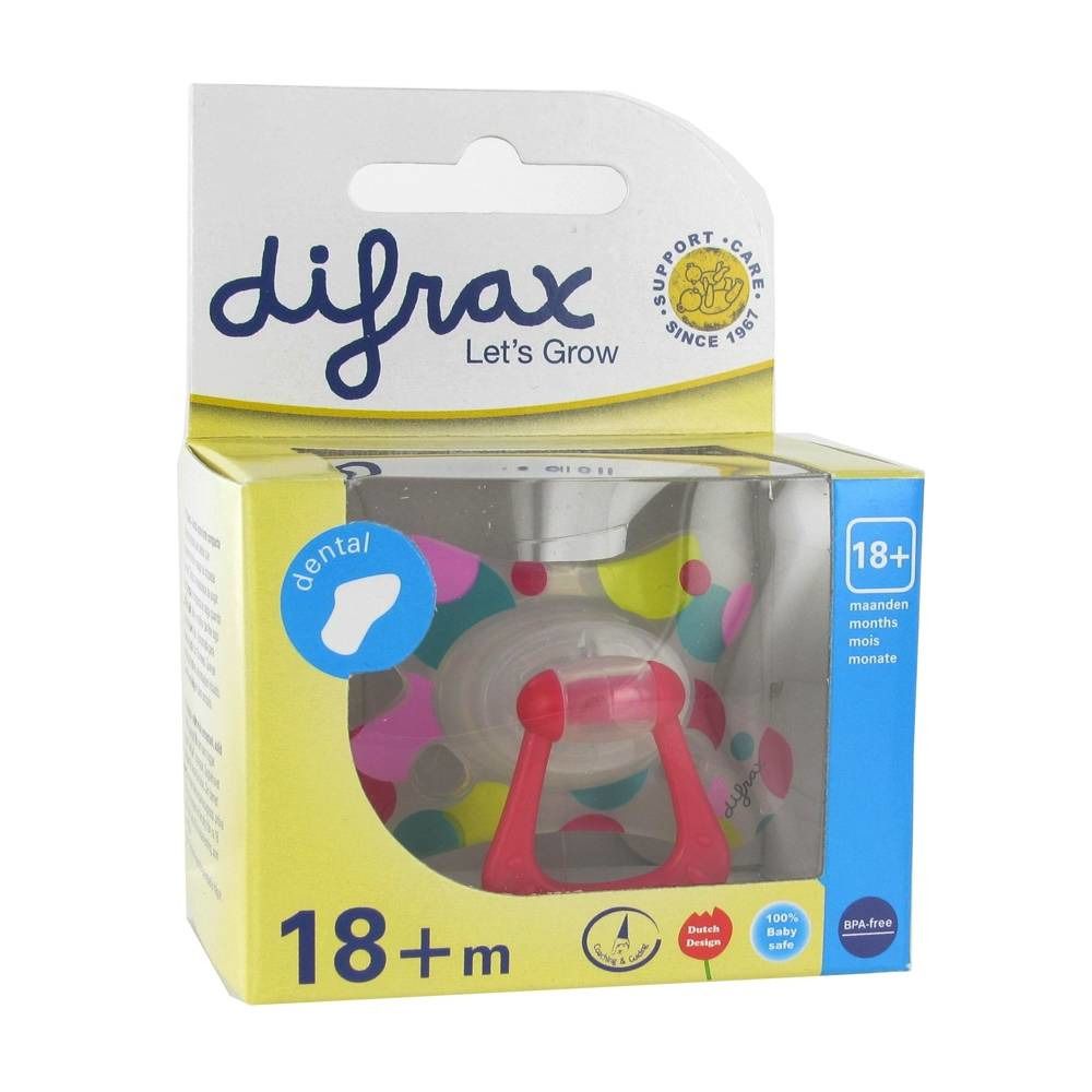 Difrax Sucette Dental +18M Boules