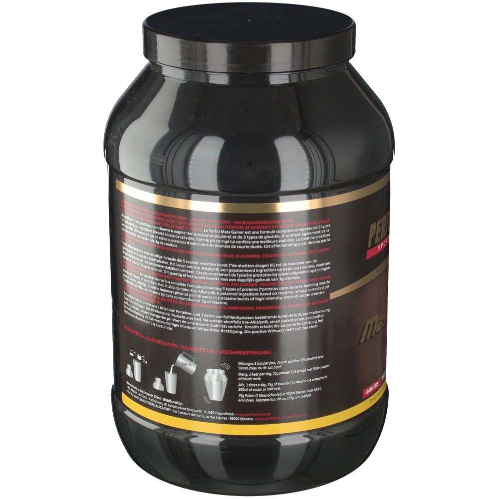 Performance Turbo Mass Gainer Banane