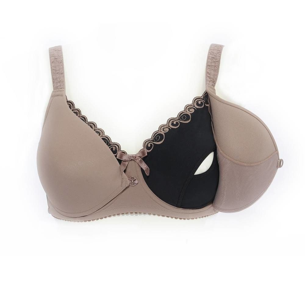 Mammae Plus Taupe Treasure Soutien-Gorge d'Allaitement F80 (EU) / F95 (FR)
