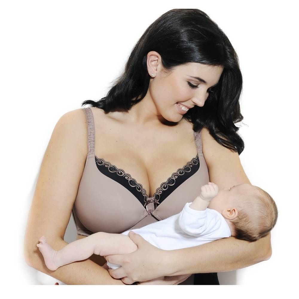Mammae Plus Taupe Treasure Soutien-Gorge d'Allaitement F80 (EU) / F95 (FR)